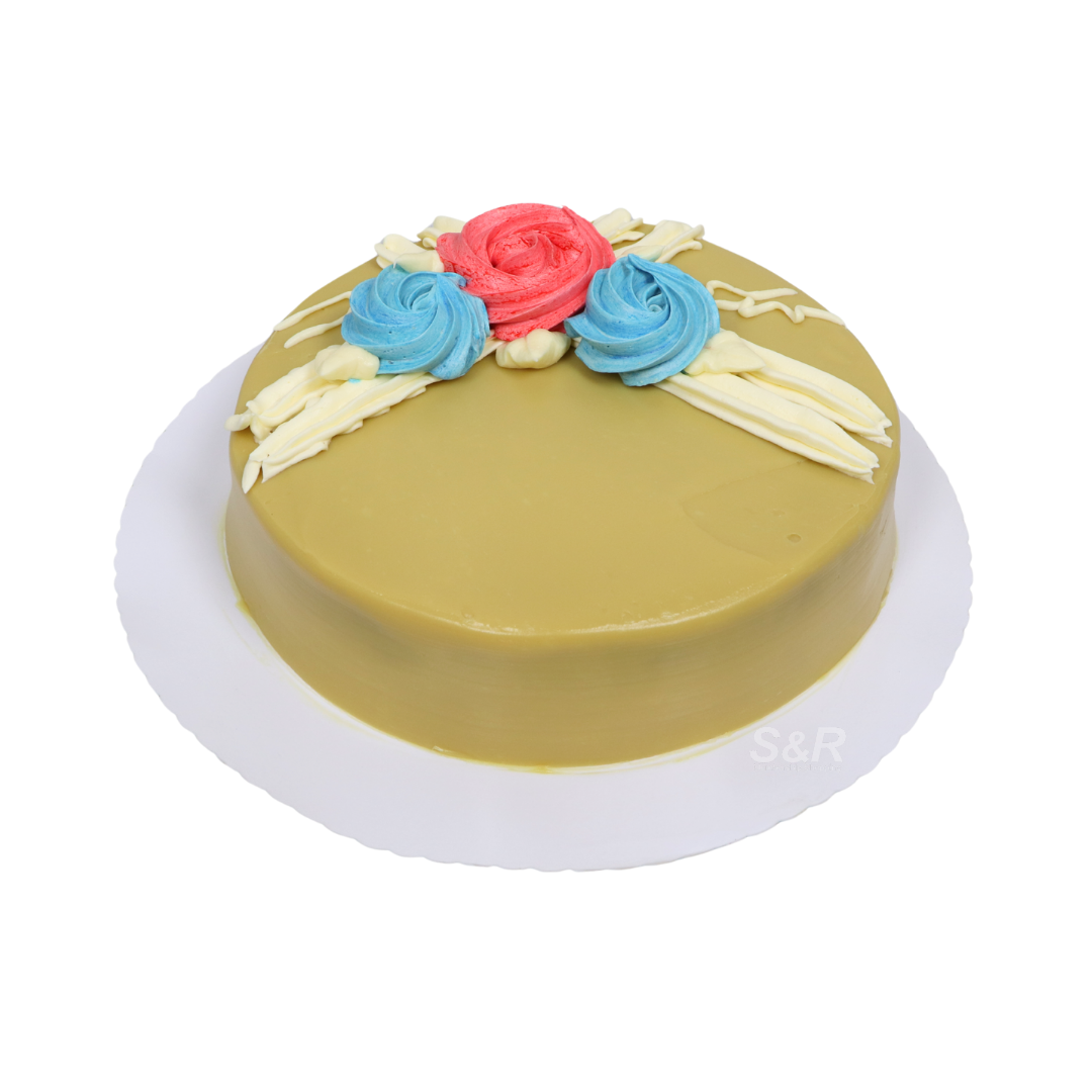 S&R Yema Butter Cream 8in Round Cake
